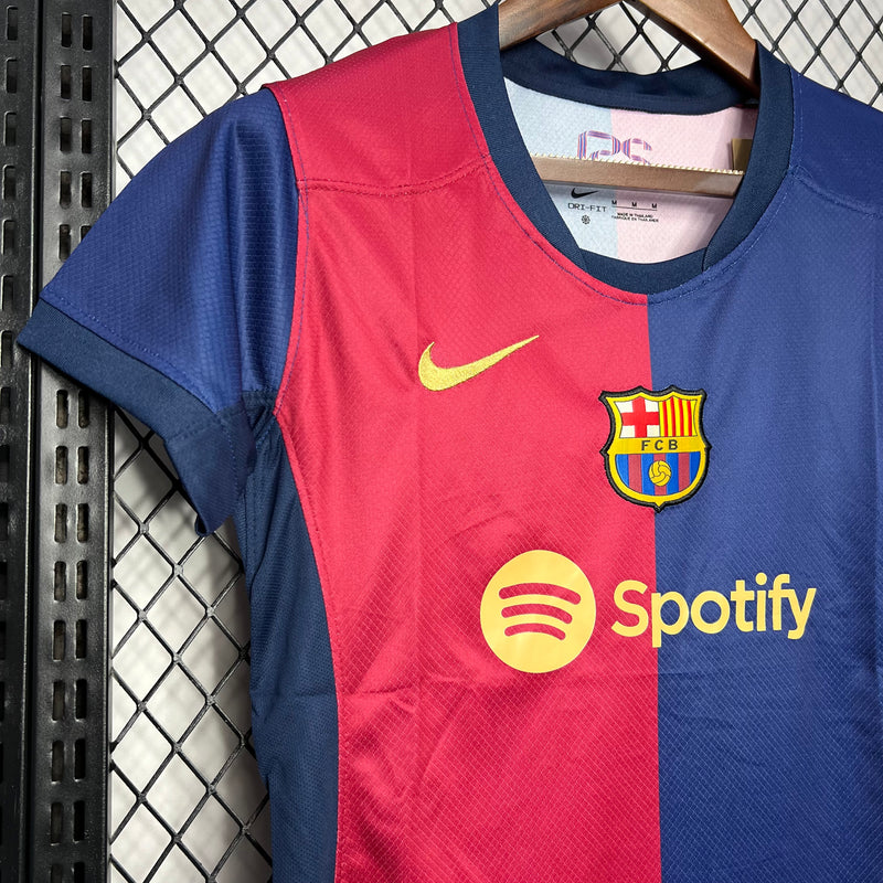 Barcelona 24/25 Camisa 1 Torcedor Feminina