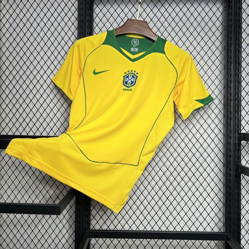 Brasil 2004 / Camisa 1 / Retrô