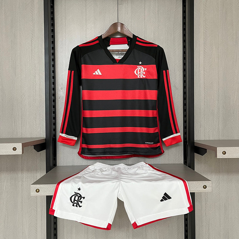 Flamengo 24/25 / Kit Infantil 1 / Manga Longa