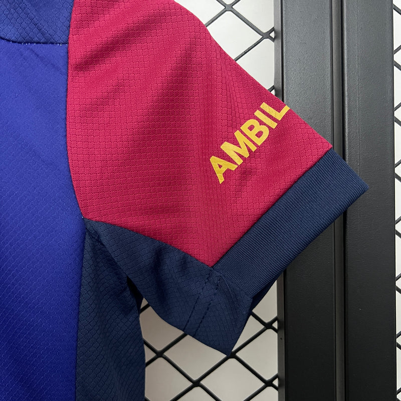 Barcelona 24/25 / Camisa 1 / Kit Infantil