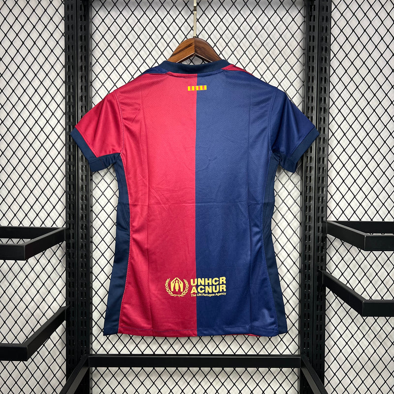 Barcelona 24/25 Camisa 1 Torcedor Feminina
