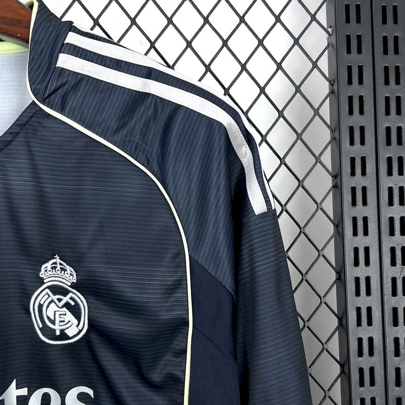 Real Madrid 25/26 Camisa 2 Manga Longa / Torcedor