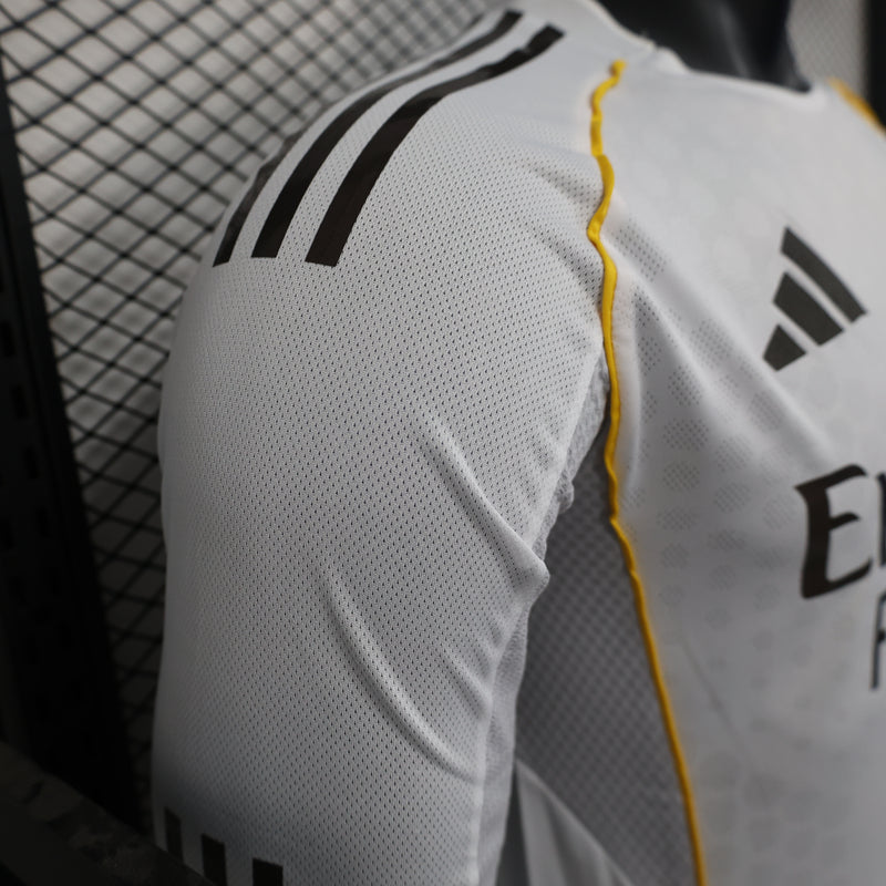 Real Madrid 25/26 Camisa 1 Manga Longa / Jogador