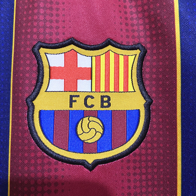 Barcelona 20/21 Camisa 1 Retrô / Torcedor