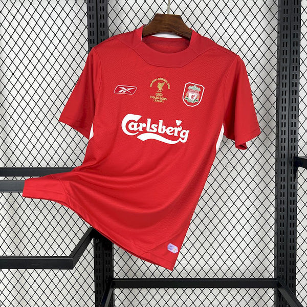 Liverpool 2005 Camisa 1 / Retrô