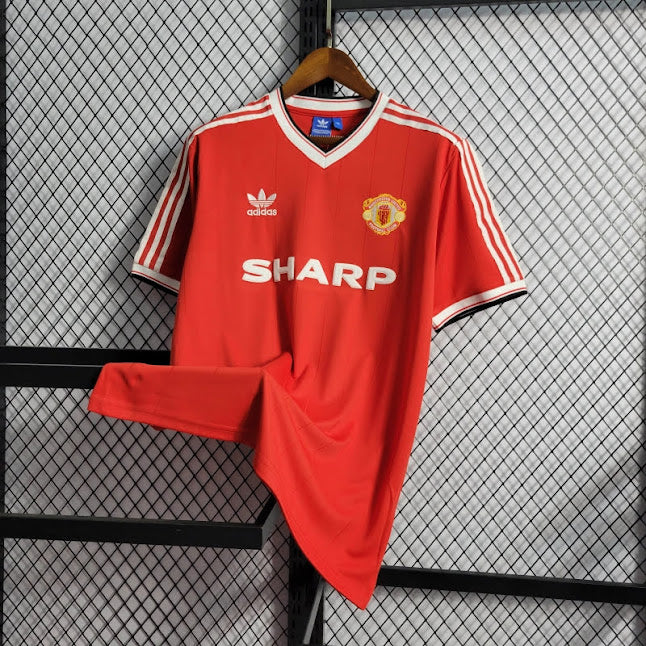 Manchester United 86/88 Camisa 1 / Retrô