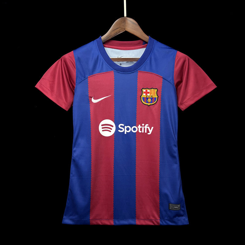 Barcelona 23/24 Camisa 1 / Torcedor Feminina