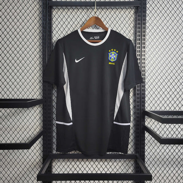 Brasil 2002 / Camisa Do Goleiro / Retrô