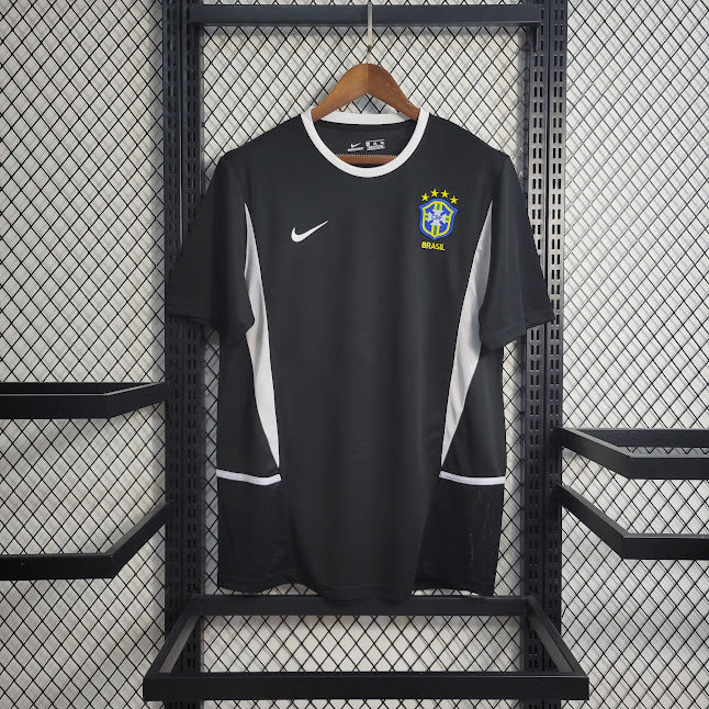 Brasil 2002 / Camisa Do Goleiro / Retrô