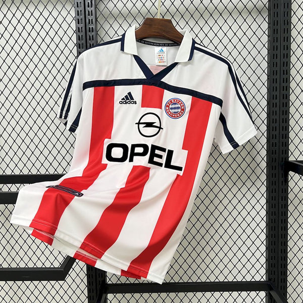 Bayern Munchen 2000/01 Camisa 2 Retrô