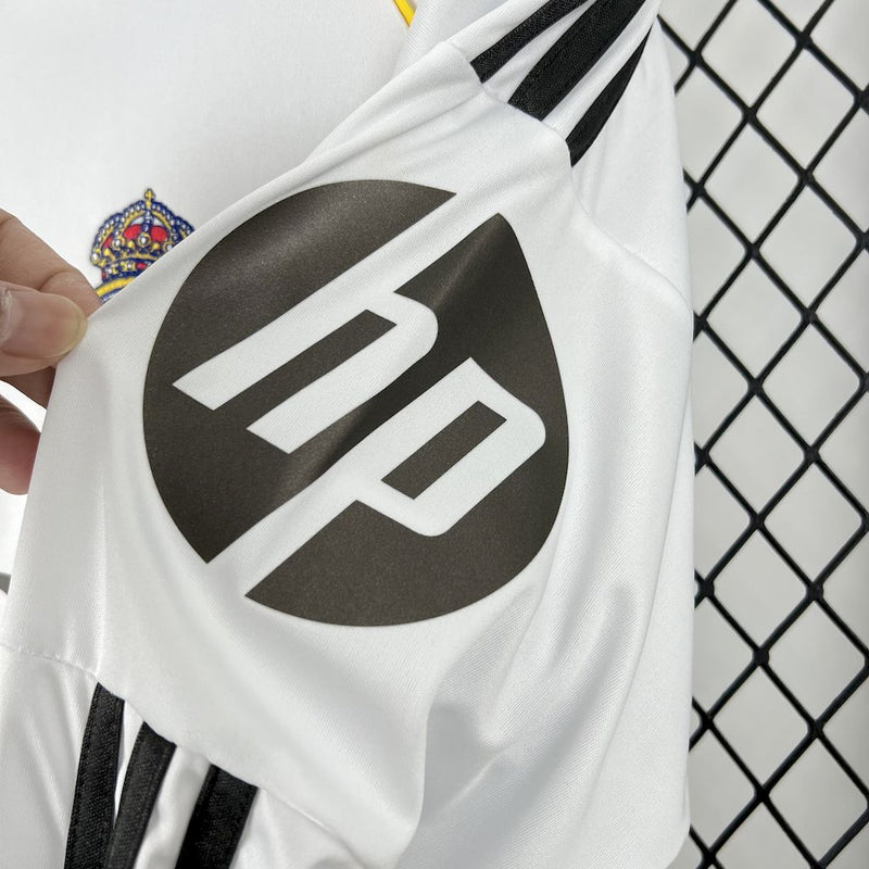 Real Madrid 25/26 Camisa 1 Manga Longa / Torcedor
