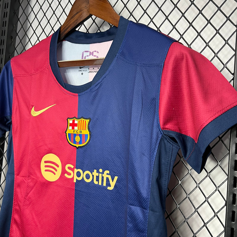 Barcelona 24/25 Camisa 1 Torcedor Feminina