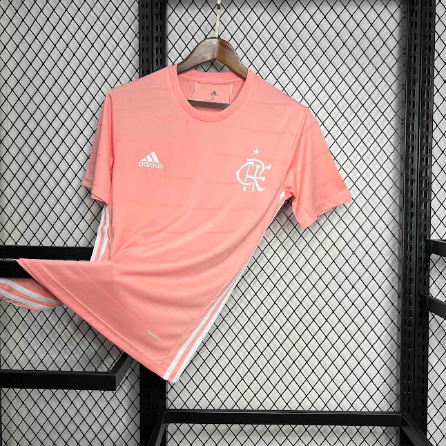 Flamengo 21/22 / Camisa Outubro Rosa / Retrô