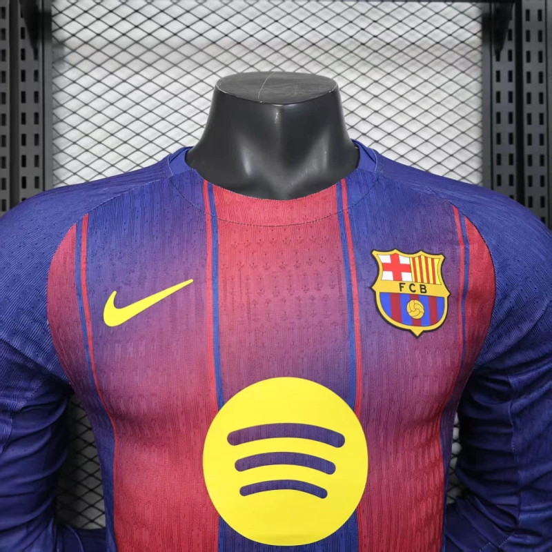 Barcelona 25/26 / Camisa 1 / Manga Longa