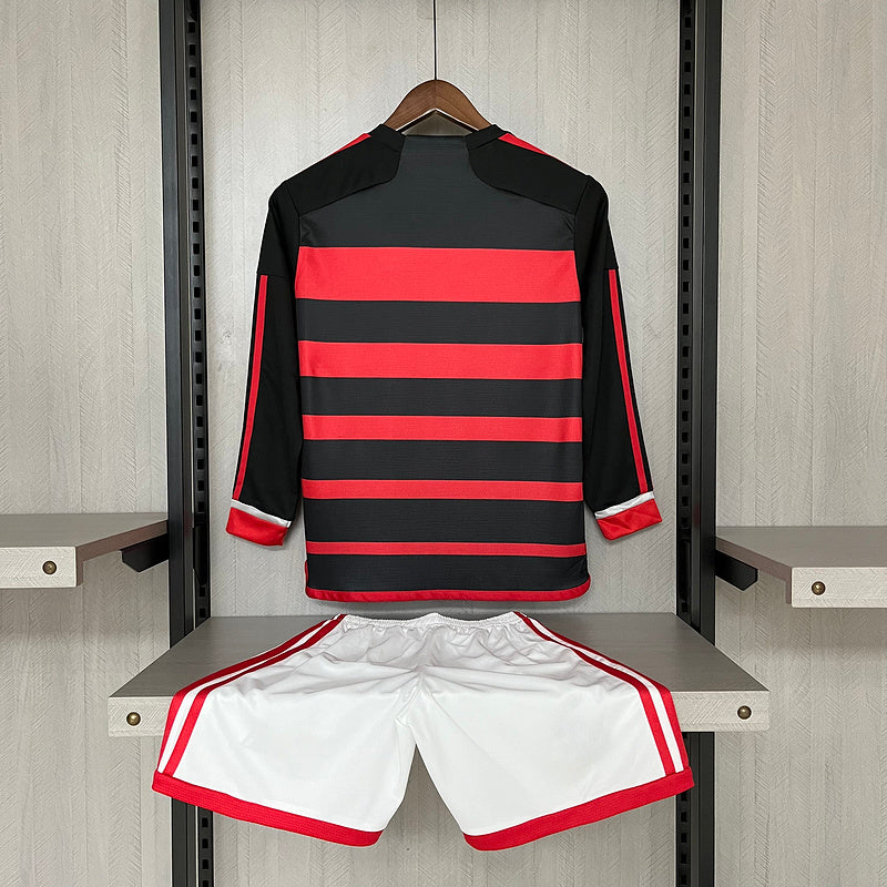 Flamengo 24/25 / Kit Infantil 1 / Manga Longa
