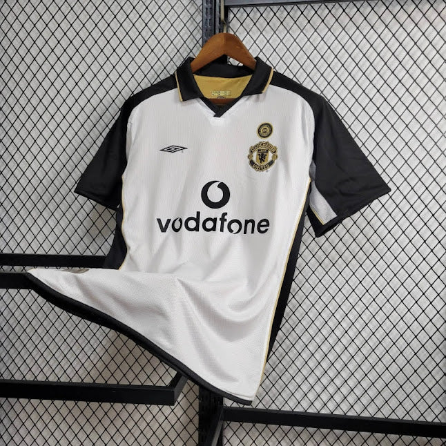 Manchester United 2001/ 02 Camisa 2 Em 1 Retrô