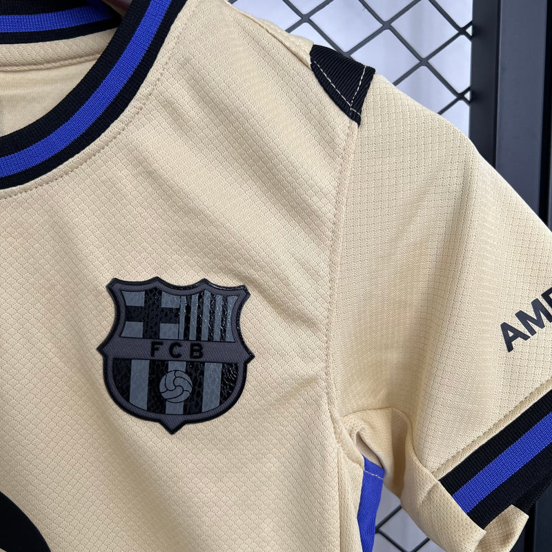 Barcelona 25/26 / Camisa 2 / Kit Infantil