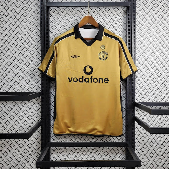 Manchester United 2001/ 02 Camisa 2 Em 1 Retrô