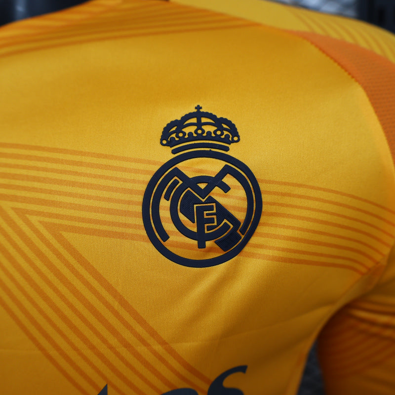 Real Madrid 24/25 Camisa 2 Manga Longa / Jogador