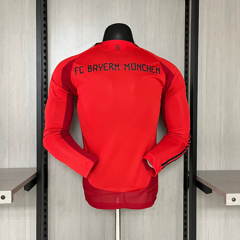 Bayern de Munchen Camisa 1 / 24-25 Manga Longa / Jogador