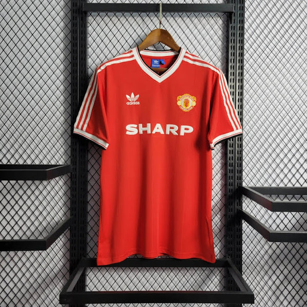Manchester United 86/88 Camisa 1 / Retrô