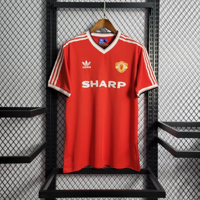 Manchester United 86/88 Camisa 1 / Retrô