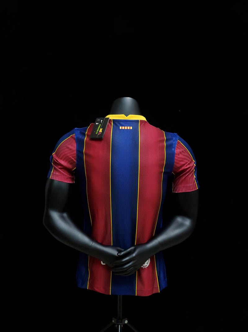 Barcelona 20/21 Camisa 1 Retrô / Jogador