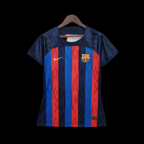 Barcelona 22/23 Camisa 1 / Torcedor Feminina