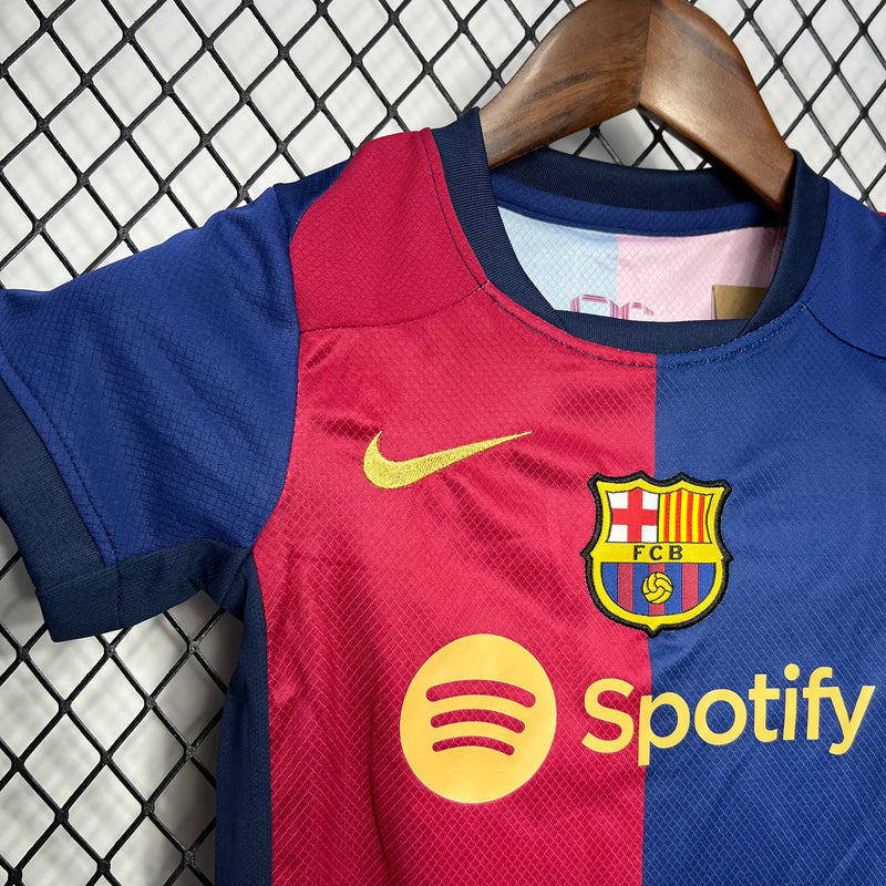 Barcelona 24/25 / Camisa 1 / Kit Infantil