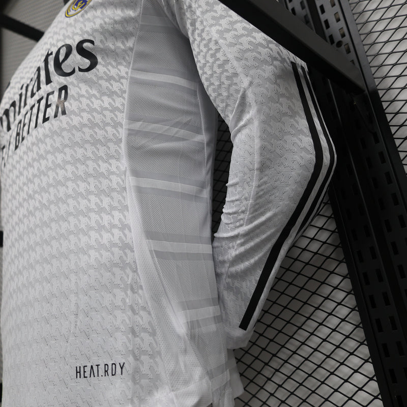 Real Madrid 24/25 Camisa 1 Manga Longa / Jogador