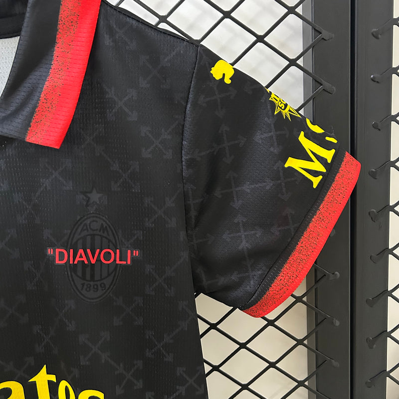 Ac Milan 25/26 Kit Infantil Edição Especial