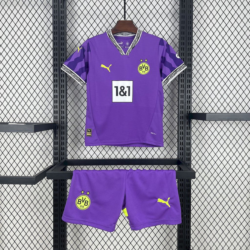 Borussia Dortmund 25/26 Kit Infantil Edição Especial