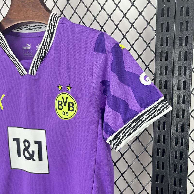 Borussia Dortmund 25/26 Kit Infantil Edição Especial