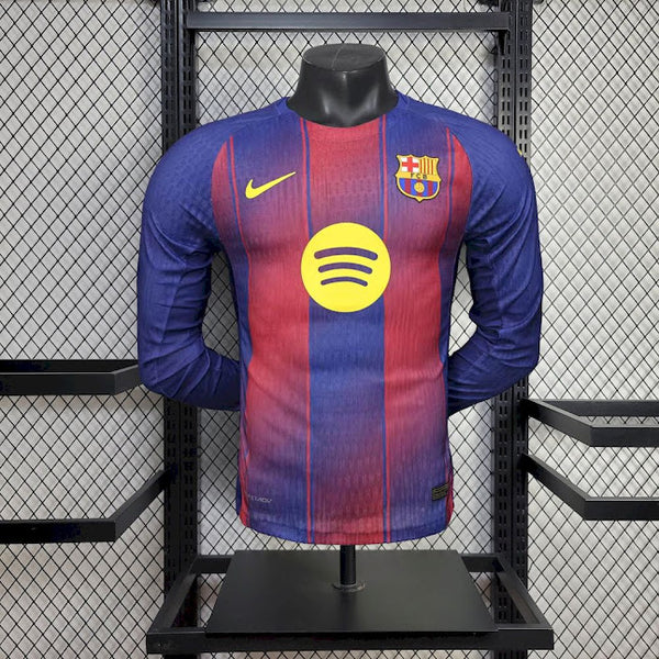 Barcelona 25/26 / Camisa 1 / Manga Longa