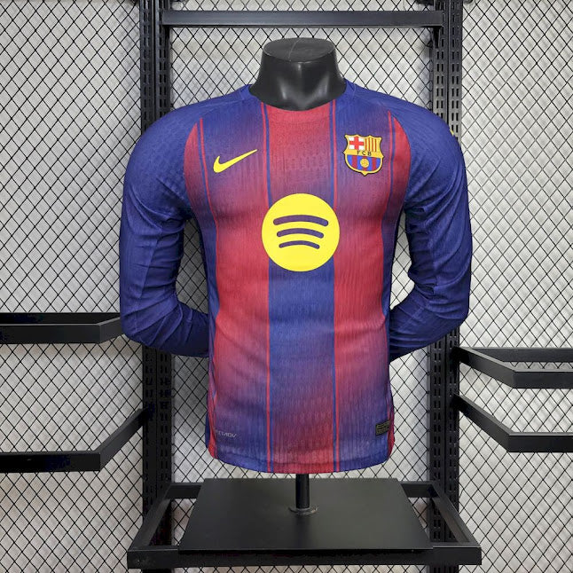Barcelona 25/26 / Camisa 1 / Manga Longa