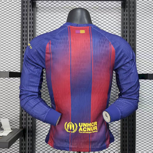 Barcelona 25/26 / Camisa 1 / Manga Longa