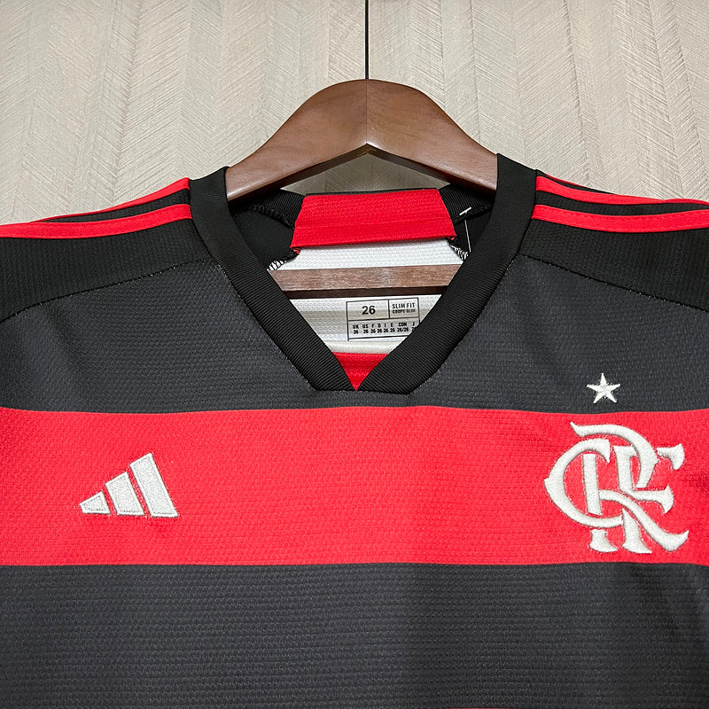 Flamengo 24/25 / Kit Infantil 1 / Manga Longa