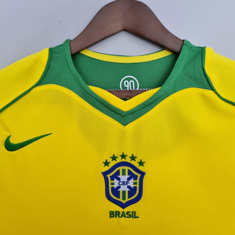 Brasil 2004 / Camisa 1 / Retrô