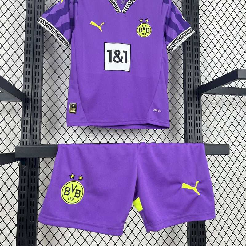 Borussia Dortmund 25/26 Kit Infantil Edição Especial