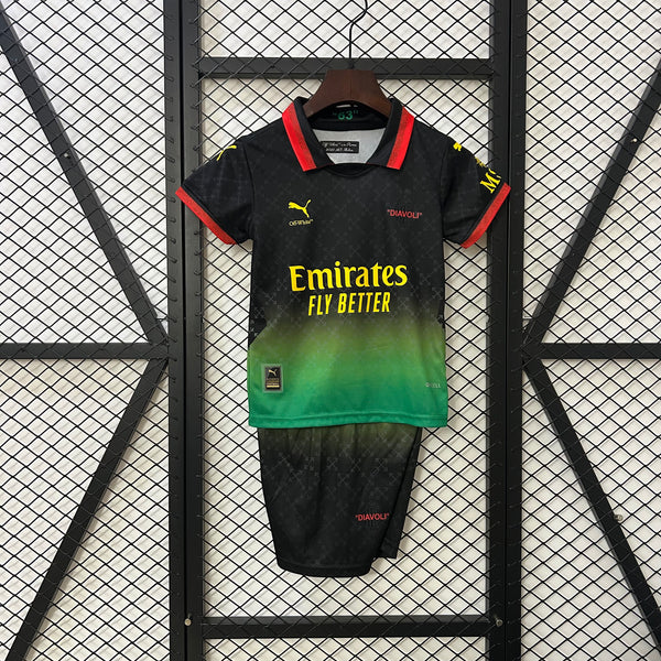 Ac Milan 25/26 Kit Infantil Edição Especial