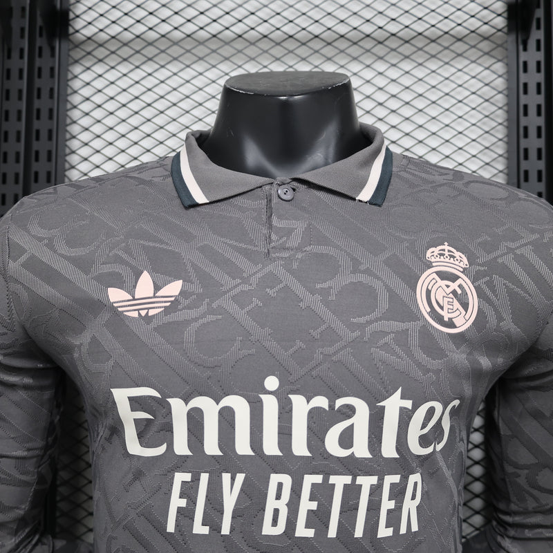 Real Madrid 24/25 Camisa 3 Manga Longa / Jogador