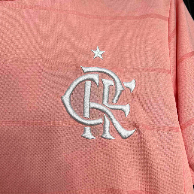Flamengo 21/22 / Camisa Outubro Rosa / Retrô