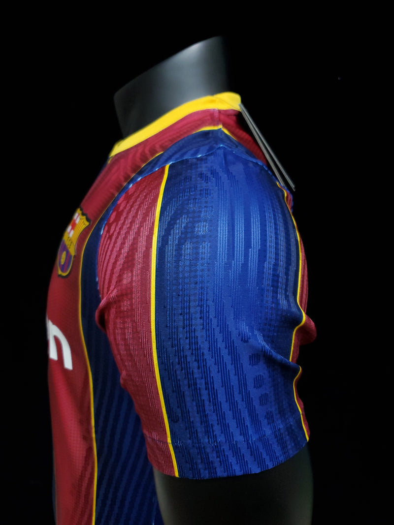 Barcelona 20/21 Camisa 1 Retrô / Jogador