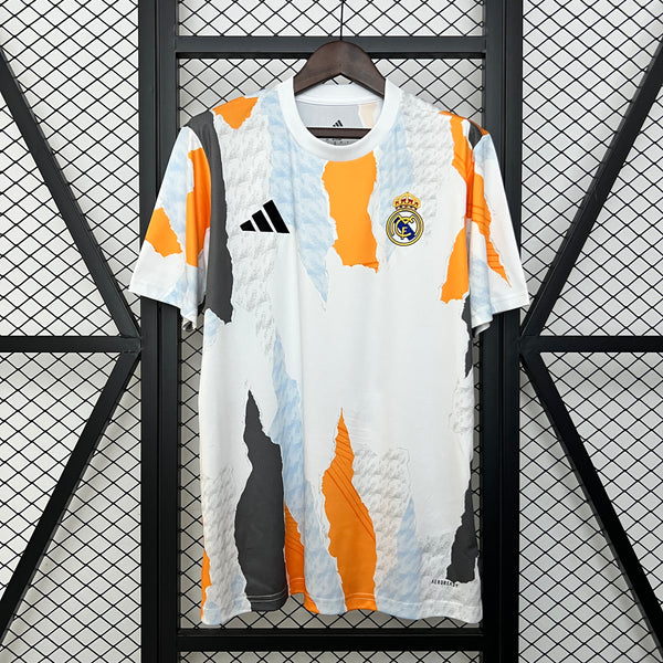 Real Madrid 24/25 Camisa De Treino / Torcedor