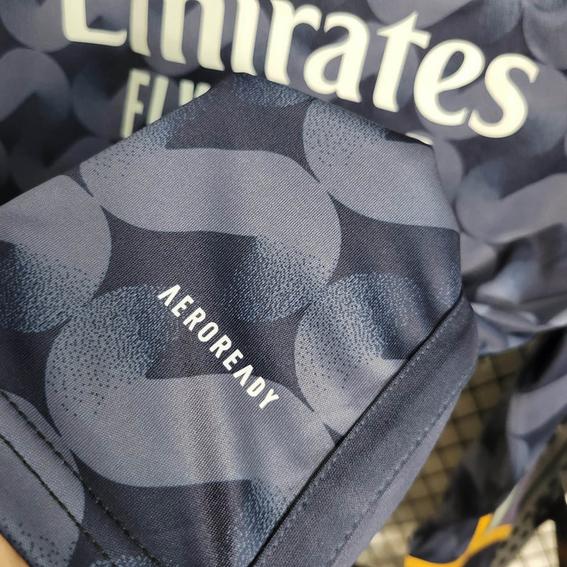 Real Madrid 23/24 Camisa 2 Manga Longa / Torcedor