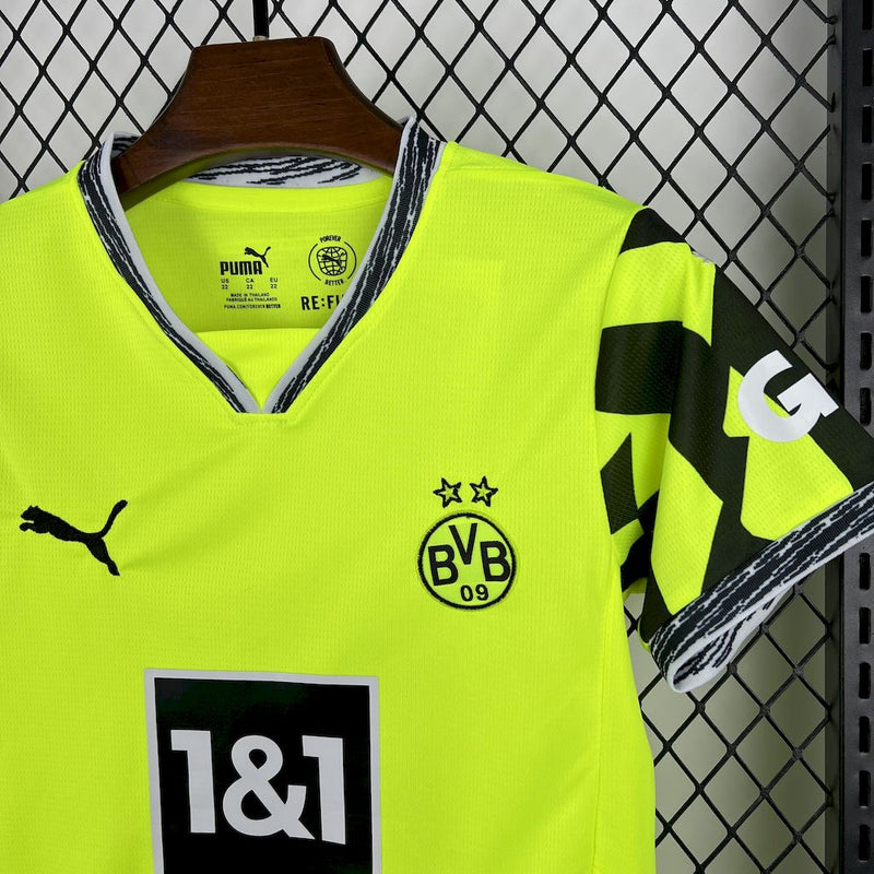 Borussia Dortmund 25/26 Kit Infantil Edição Especial