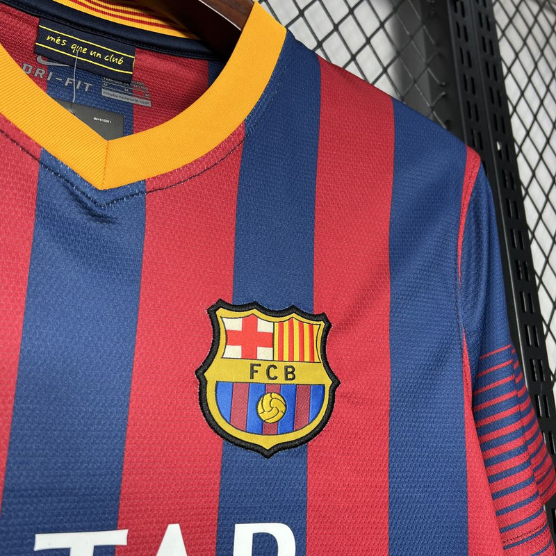 Barcelona 13/14 Camisa 1 Retrô / Torcedor