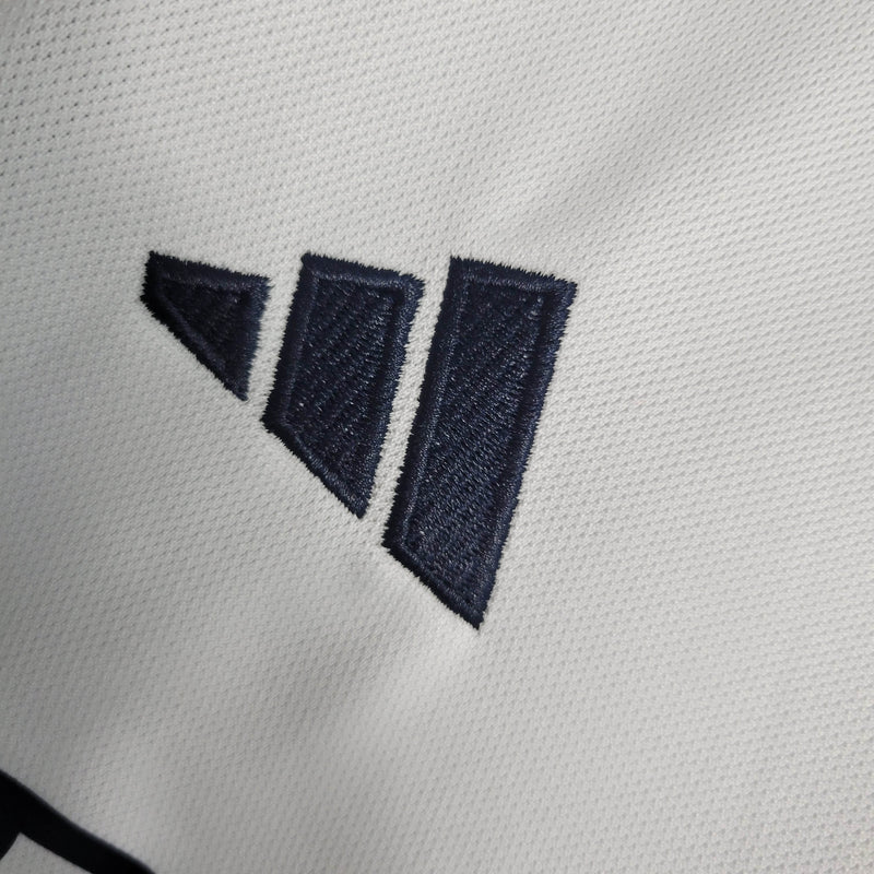 Real Madrid 23/24 Camisa 1 Manga Longa / Torcedor