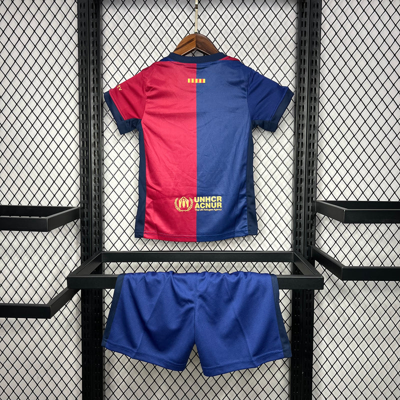 Barcelona 24/25 / Camisa 1 / Kit Infantil
