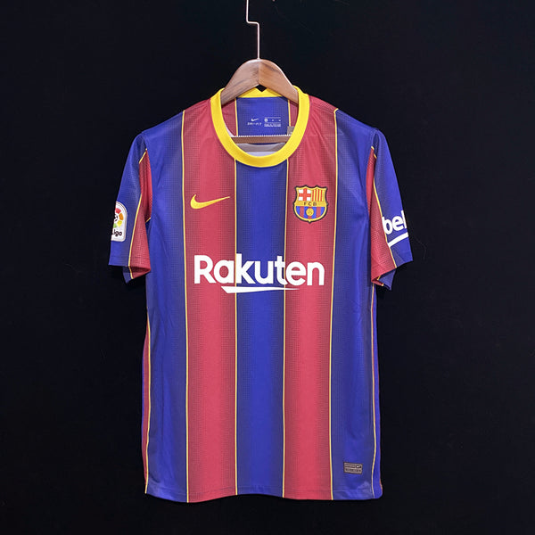 Barcelona 20/21 Camisa 1 Retrô / Torcedor